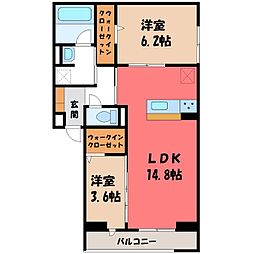 ディーポルックス 2階/-