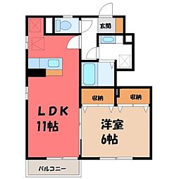 ル―チェ ガーデン A 1階