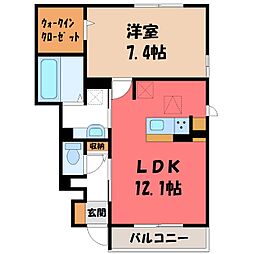 カーサ ソレール II B 1階
