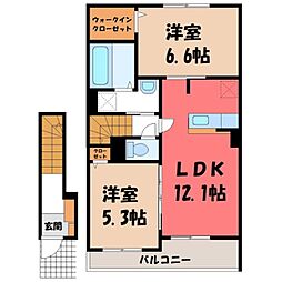 ハーモニー B 2階/-