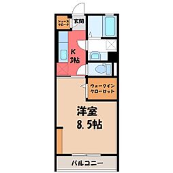 サン・メゾン小山中央 2階