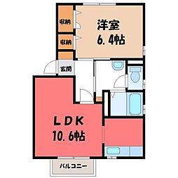 クレストタウン G 2階