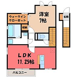 グランデ・川木谷 B 2階