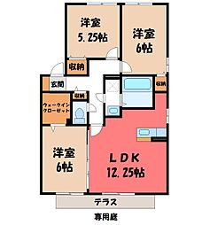 東武日光線 新栃木駅 徒歩18分 1階/-