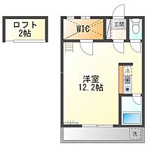 セザンヌ花田2  ｜ 愛知県豊橋市花田町字越水（賃貸アパート1R・2階・26.91㎡） その2