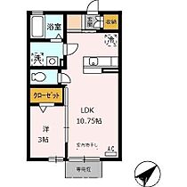 アゼリアコート  ｜ 愛知県豊橋市つつじが丘3丁目（賃貸アパート1LDK・1階・33.39㎡） その2