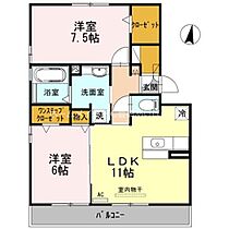 アゼリア　B棟  ｜ 愛知県豊橋市飯村町字西山（賃貸アパート2LDK・3階・60.88㎡） その2