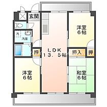 コーポ大脇  ｜ 愛知県豊橋市大脇町字大脇（賃貸マンション3LDK・2階・65.61㎡） その2