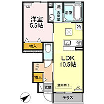 クレール水神　A棟  ｜ 愛知県豊橋市高師町字水神（賃貸アパート1LDK・1階・40.45㎡） その2