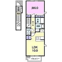 グレイスNK  ｜ 愛知県豊橋市多米西町2丁目（賃貸アパート1LDK・2階・42.80㎡） その2