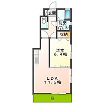 ラミアコート  ｜ 愛知県豊橋市東岩田2丁目（賃貸アパート1LDK・1階・42.33㎡） その2