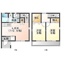 オスピタリテA棟  ｜ 愛知県豊橋市馬見塚町（賃貸アパート2LDK・1階・59.62㎡） その2