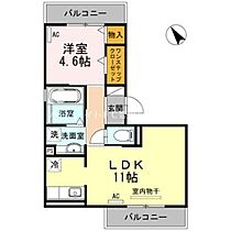 K　MAEDA  ｜ 愛知県豊橋市前田町1丁目（賃貸アパート1LDK・3階・40.52㎡） その2