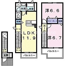 プリヴェイル中松山  ｜ 愛知県豊橋市中松山町（賃貸アパート2LDK・2階・60.48㎡） その2