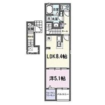 シュタットB  ｜ 愛知県豊橋市春日町1丁目（賃貸アパート1LDK・2階・38.81㎡） その2