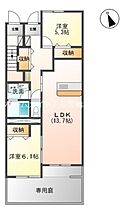 リバティー・Ｍ  ｜ 愛知県豊橋市前芝町字西（賃貸アパート2LDK・1階・59.63㎡） その2