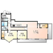 丸美ロイヤルマンション中柴  ｜ 愛知県豊橋市中柴町（賃貸マンション2LDK・3階・67.49㎡） その1