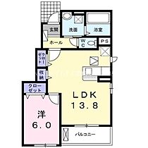 アーバンヒルIII　B  ｜ 愛知県豊橋市多米中町1丁目（賃貸アパート1LDK・1階・48.55㎡） その2