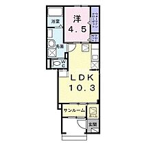 グリーンステージ山田一番町  ｜ 愛知県豊橋市山田一番町（賃貸アパート1LDK・1階・40.39㎡） その2