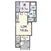 シエールI  ｜ 愛知県豊橋市三本木町字元三本木（賃貸アパート1LDK・1階・36.25㎡） その2