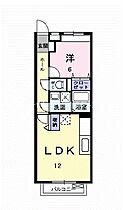 アベイコート  ｜ 愛知県豊橋市一色町字一色上（賃貸アパート1LDK・2階・46.97㎡） その2