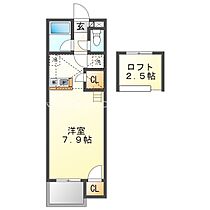 セザンヌ大岩2  ｜ 愛知県豊橋市大岩町字北山（賃貸アパート1R・1階・25.77㎡） その2