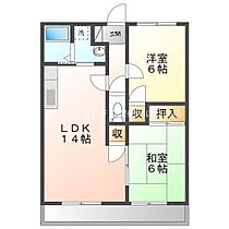 ライフ21レイク  ｜ 愛知県豊橋市富士見台3丁目（賃貸アパート2LDK・1階・53.85㎡） その2