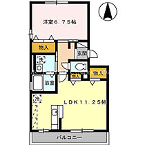 ジュノウタウン　B棟  ｜ 愛知県豊橋市小浜町（賃貸アパート1LDK・3階・44.21㎡） その2