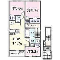 サニーガーデン  ｜ 愛知県豊橋市東森岡1丁目（賃貸アパート3LDK・2階・62.10㎡） その2