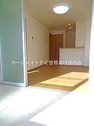 ミニヨン　ポルテ 1階1LDKのリビング/ダイニング