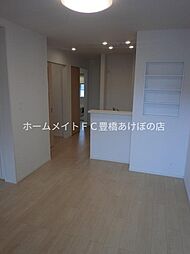 エスポワールK&L　I 2階2LDKのリビング/ダイニング