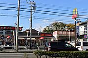 マクドナルド豊橋牛川店 615m