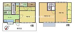 草間苑 3Kの間取図画像
