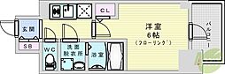 エスリードレジデンス大阪ウエストコート 1Kの間取図画像