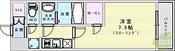 エスリード新大阪レジデンス 1Kの間取図画像