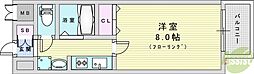 エステムコート新大阪6エキスプレイス 1Kの間取図画像