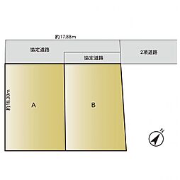 物件画像 港北区下田町3丁目 建築条件無し売地　Ａ区画