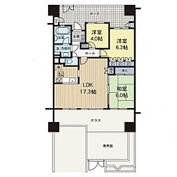 ナイスアークステイツ横濱中山 3LDKの間取図画像