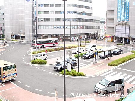 中山駅1360m