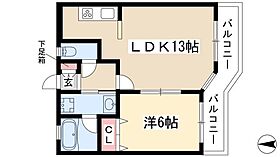 ウイステリア妙音通  ｜ 愛知県名古屋市瑞穂区苗代町29-17（賃貸マンション1LDK・2階・43.29㎡） その2