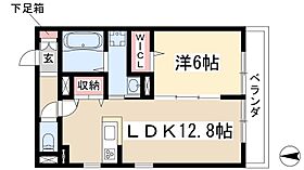 レアル八事  ｜ 愛知県名古屋市天白区弥生が岡220-1（賃貸アパート1LDK・3階・45.90㎡） その2