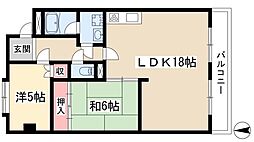 ステージ21 2LDKの間取図画像