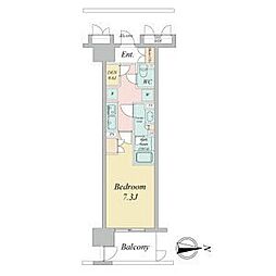 ラフィシア上前津(Rafficia Kamimaezu) 10階1Kの間取り