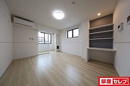 シャンテ瑞穂II 2階1Kのリビング/ダイニング