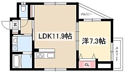 プリムール高蔵 1階/-