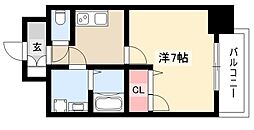 エスリード大須観音プリモ 1Kの間取図画像