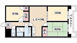 ジュフク松本 3LDKの間取図画像