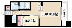 ポルタニグラ千種 1LDKの間取図画像