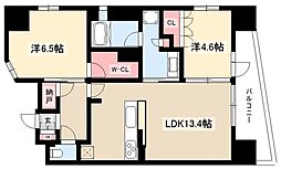 LaVitaAoi 2LDKの間取図画像