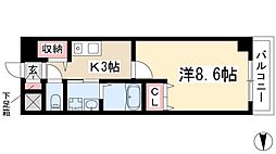 ニューシティアパートメンツ円上町 2階/-